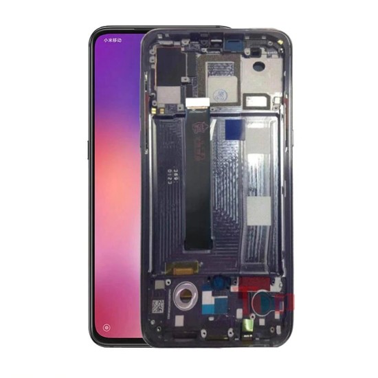 TOUCH+DISPLAY COM FRAME XIAOMI MI 9 6,39" PRETO